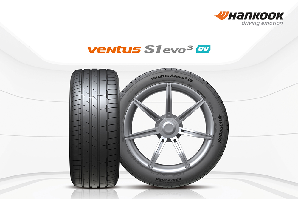 hankooktiresuhptiredevelopedforelectricvehiclesventuss1evo3ev