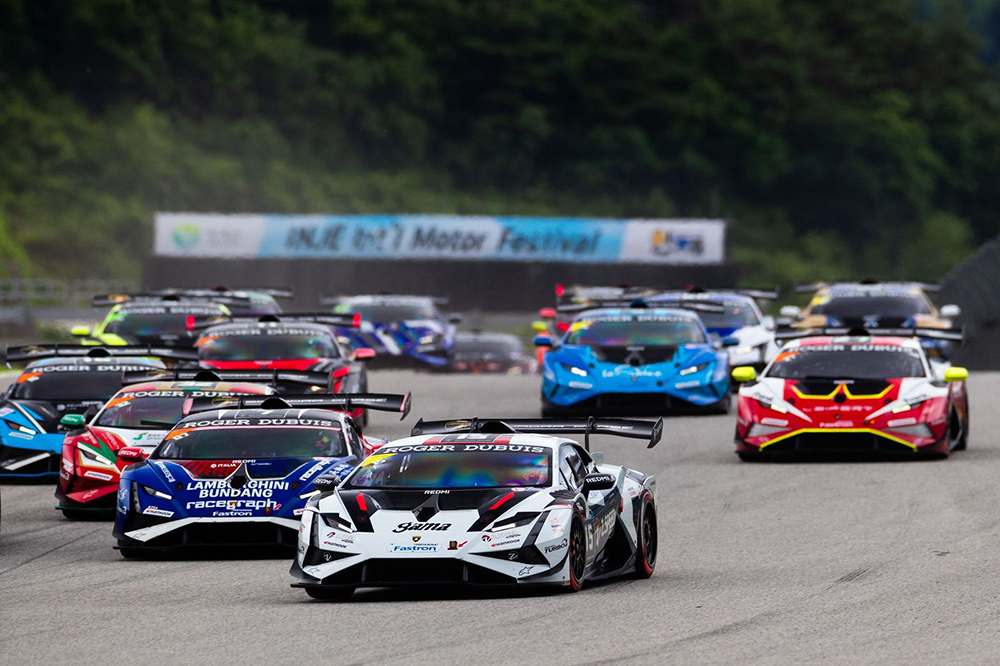 2025_시즌_람보르기니_슈퍼_트로페오_한국_대회_장면