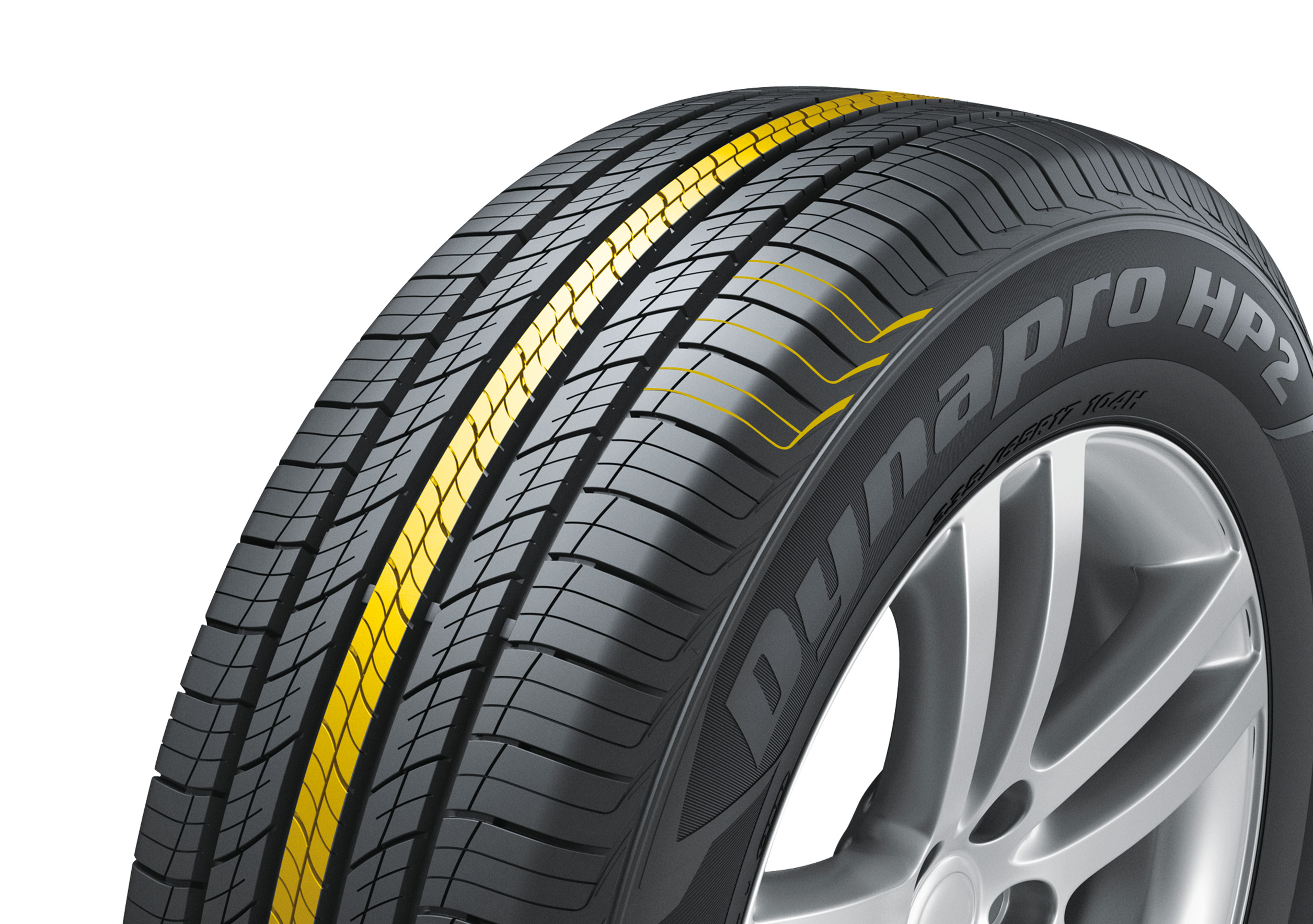 Dynapro HP2 RA33 tyre diagonal closeup